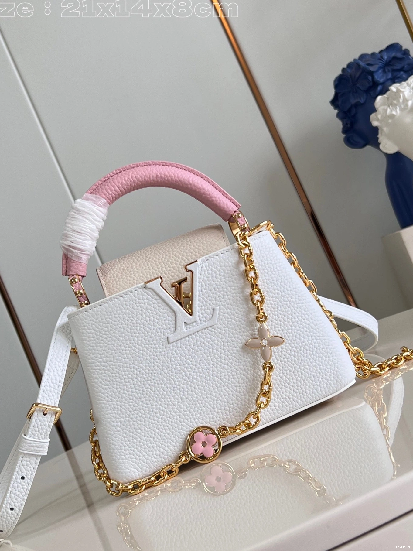 LOUIS CAPUCINES MINI-21*14*8CM VUITTON 0709